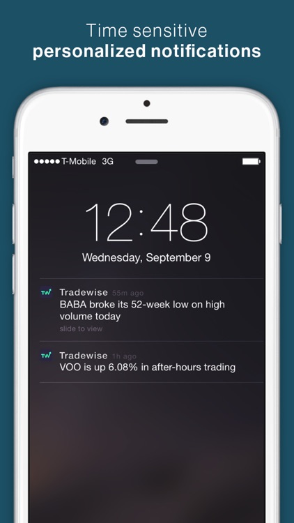 Tradewise - stock alerts and financial news app screenshot-4