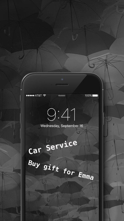 Write Daily Reminder Text on Photo Lock Screen