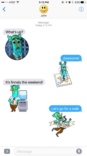 Office Plankton Stickers(圖3)-速報App