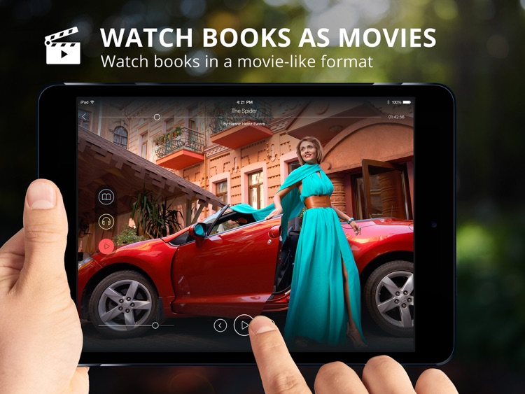 CINE-BOOKS: Read, Listen and Watch Books screenshot-0