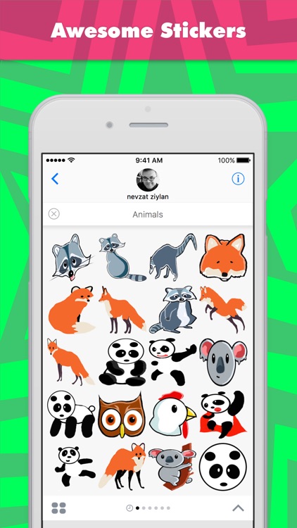 Animals stickers by Nevzat