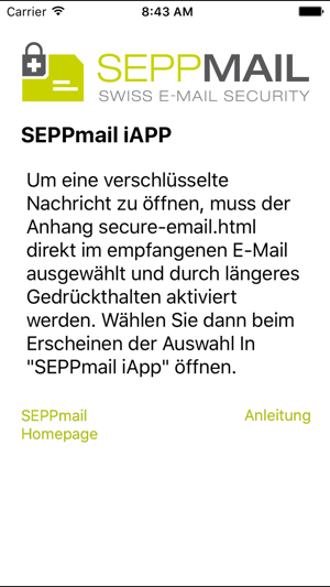 SEPPmail iApp(圖1)-速報App