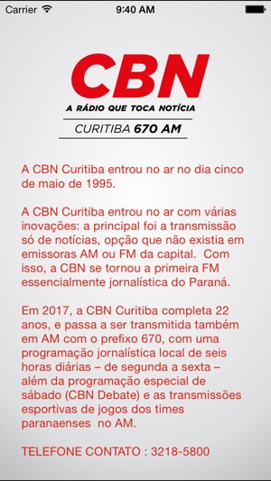 Rádio CBN AM Curitiba(圖3)-速報App