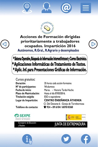 Athenea Cenfor Comunicación screenshot 2