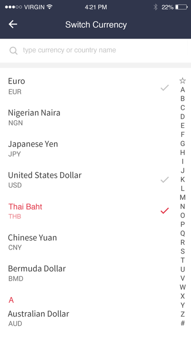 新汇率-全球汇率转换 screenshot 2
