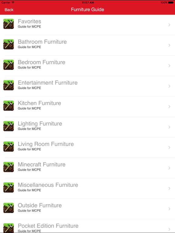 Furniture Addon For Minecraft PE One Touch Installのおすすめ画像3