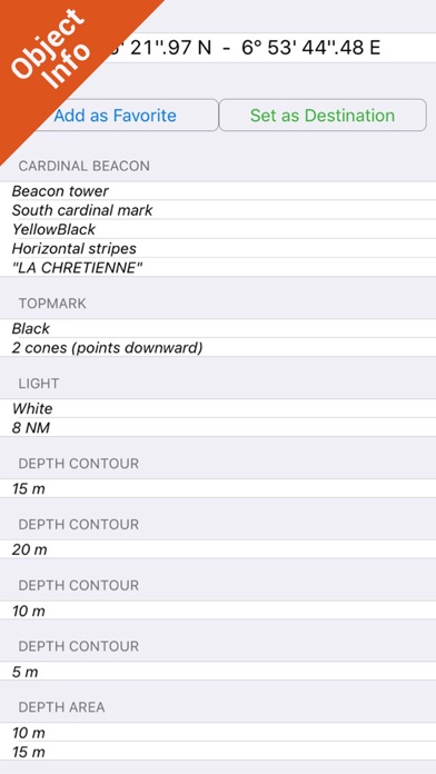 Côte d'Azur GPS Carte Nautique screenshot 2