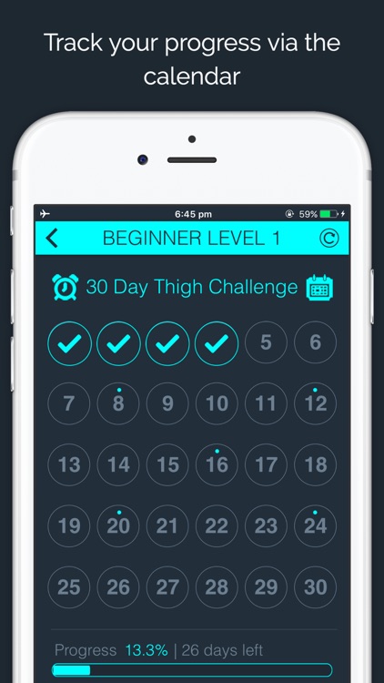 30 Day Thigh Slimmer Challenge