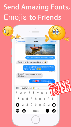 Font Keyboard Changer & Adult Emoji Any Icons Free(圖3)-速報App