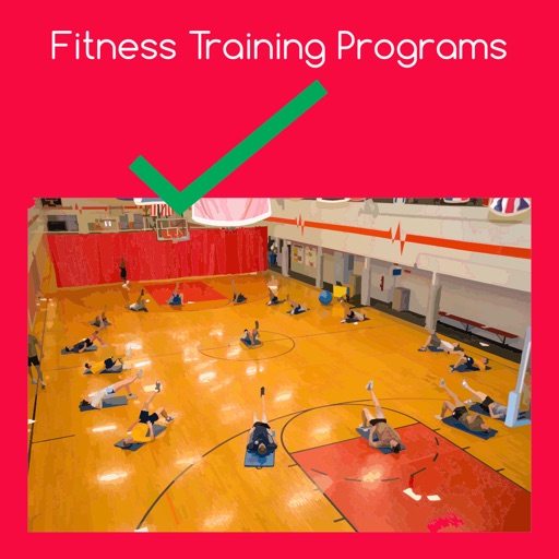 Fitness training programs icon