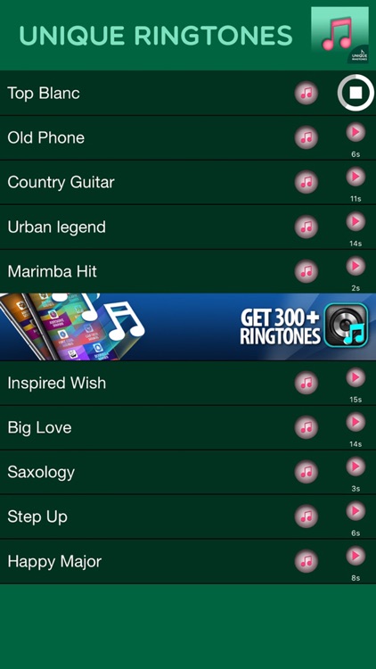 Unique Ringtones – Urban Sounds Music Instruments