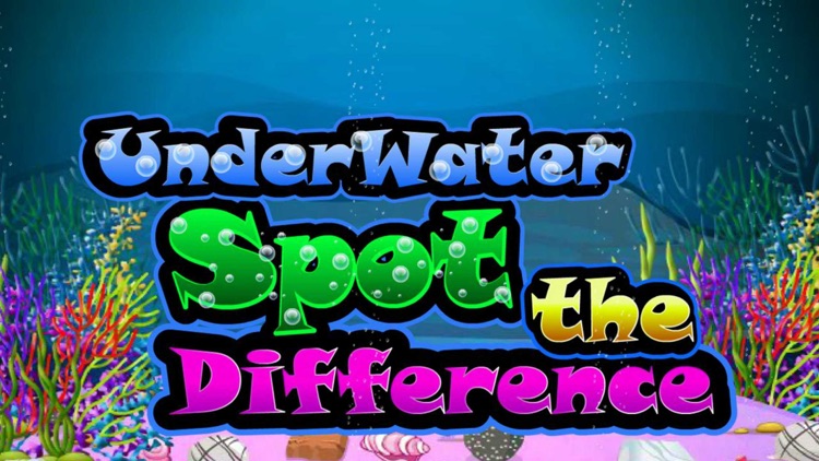 Under WaterUnderwater Spot the Difference