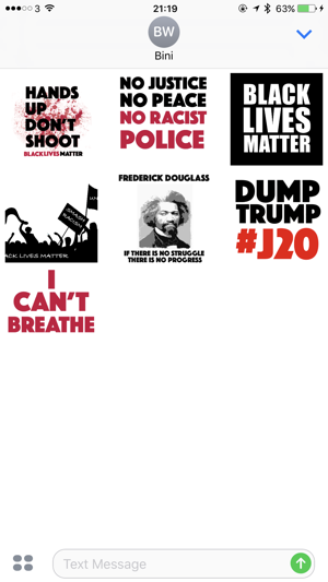 Black Lives Matter sticker pack(圖1)-速報App