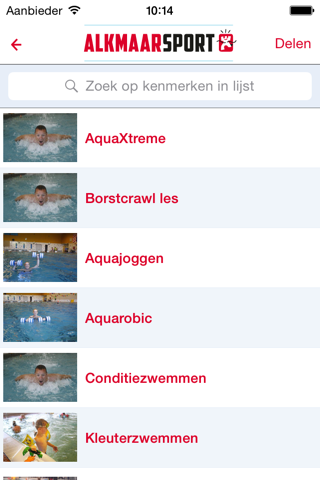 Zwemapp Alkmaar screenshot 2