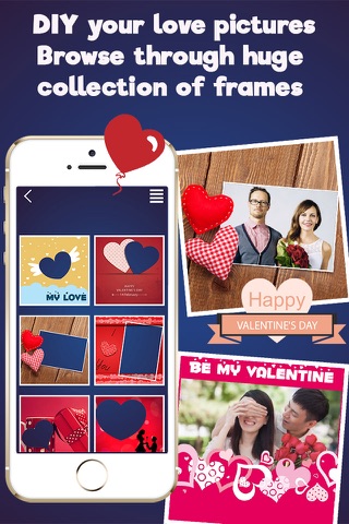 Valentine's Day Frames & Photo Editor screenshot 2