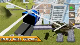 Game screenshot Free Flying Jet Truck Simulator: Transformer Car apk