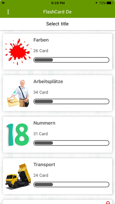 How to cancel & delete Germany Flashcard for Learning from iphone & ipad 2