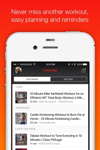 Koach TV - Workouts & Tracker for Fitness Training screenshot 3