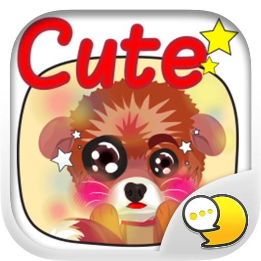 Mini Shisu happy Stickers & Keyboard By ChatStick iOS App