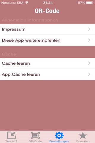 QR Code Deutschen screenshot 4