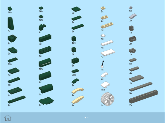 Airplane for LEGO 10242 - Building Instructions screenshot 2