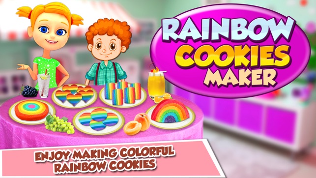 Rainbow Cookie Maker - Rainbow Desserts Cookies(圖4)-速報App