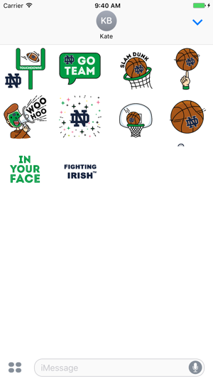 Notre Dame Animated+Stickers Pack for iMessage(圖2)-速報App