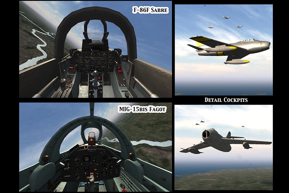 GSIII - Flight Simulator - Heroes of the MIG Alley screenshot 2