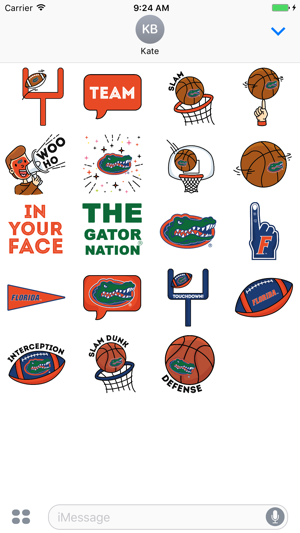 University of Florida Animated+Stickers Pack(圖2)-速報App