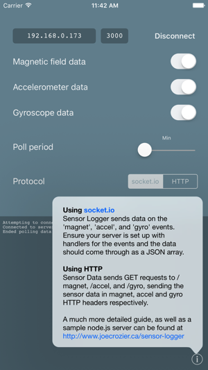 Sensor Logger - Stream sensor data to your server(圖3)-速報App