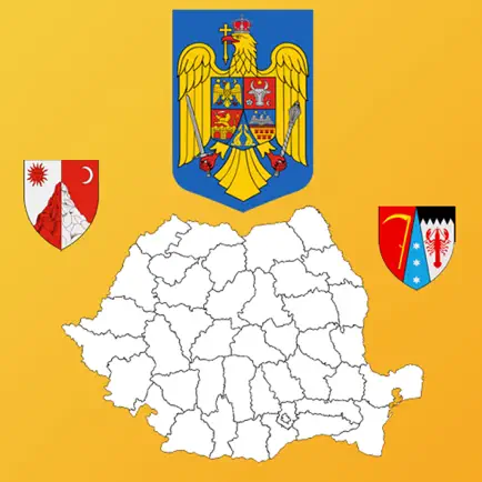 Romania Region Maps and Capitals Читы