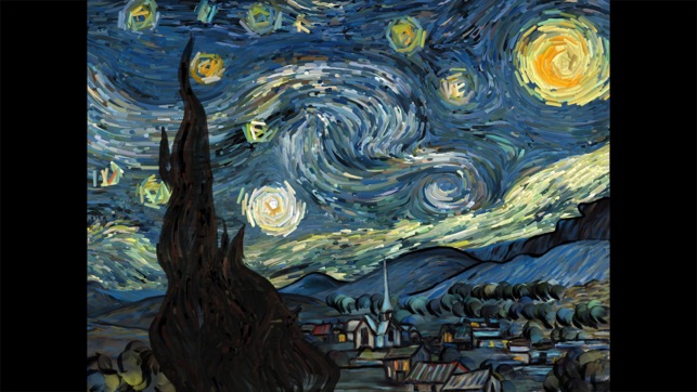 Starry Night Interactive Animation(圖1)-速報App