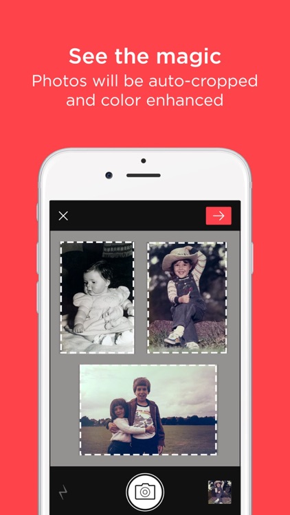 Scanner App by Photomyne: Scan, Crop & Restore