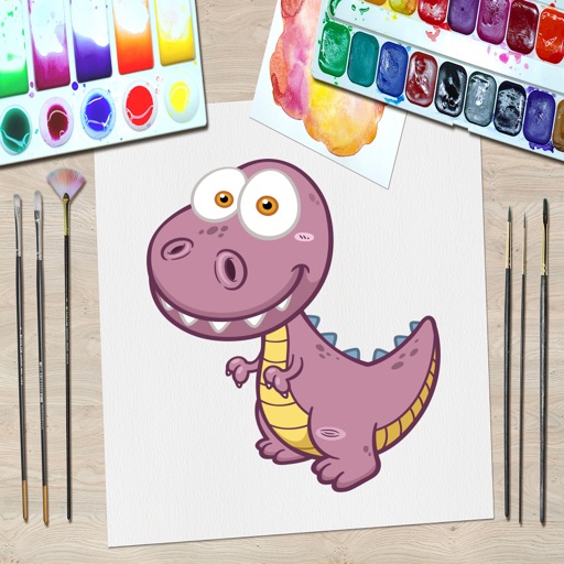 Animal Kid Coloring Book 5 iOS App