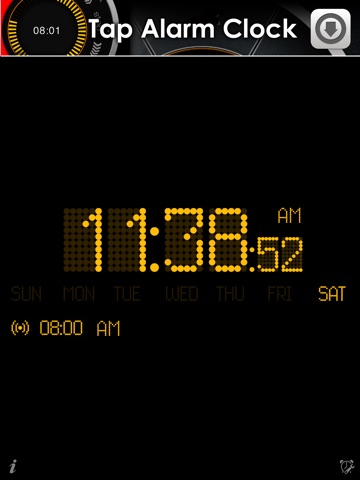 Tap Alarm Clock Lite screenshot 2