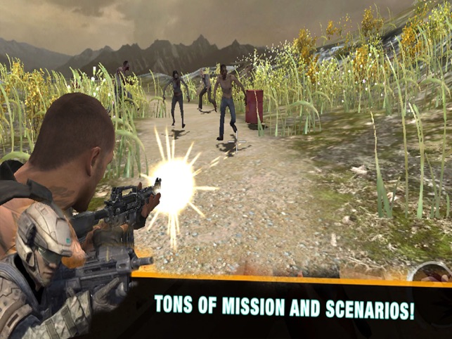 Assassin Shoot Zombie, game for IOS