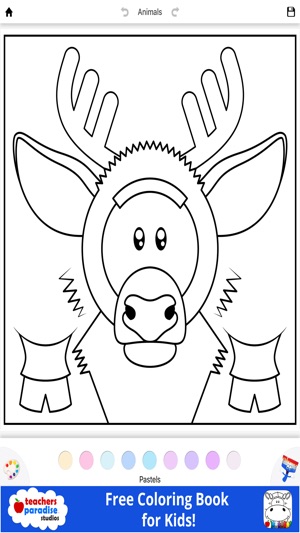 Coloring Book for Kids: Animal Square Heads(圖4)-速報App