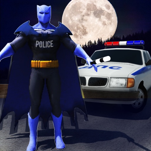 Traffic Justice Superhero Bat Icon