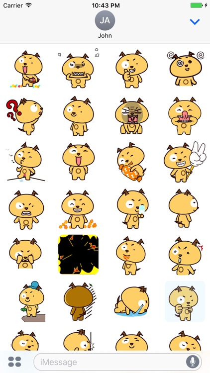 Lovely Dog Vol 2 - Animated Stickers screenshot-3