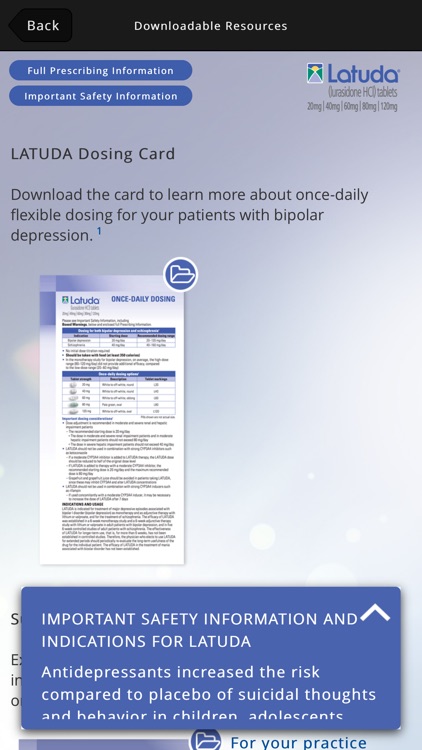 Clinical Experts in Bipolar Depression screenshot-4