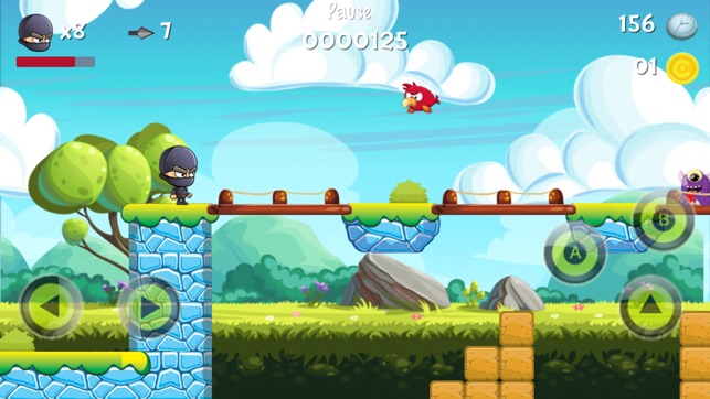 Super Ninja Run - Classic Platformer Games(圖1)-速報App