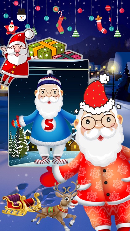 Dress up cute Santa - Make up game for kids screenshot-3