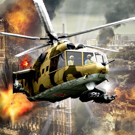 Avenging Helicopter War : Explosive Skies Icon