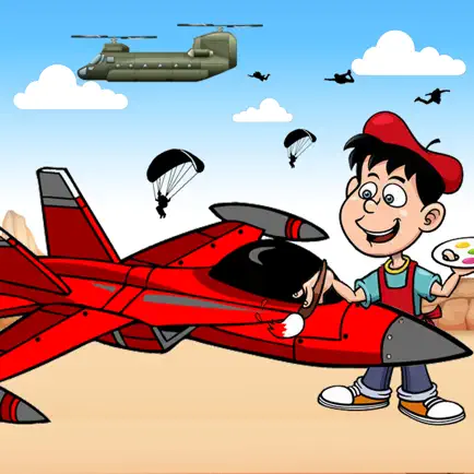 Самолеты Jet Вертолет Книжка-раскраска для малышей Читы