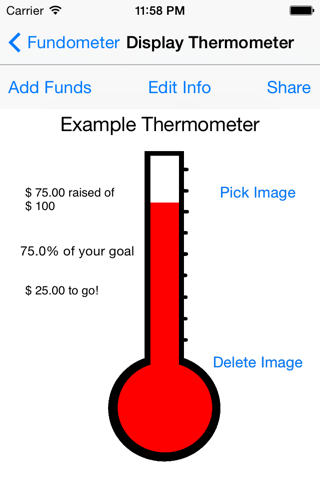 Fundometer - Track Your Saving screenshot 3