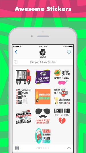 Kamyon Arkası Yazıları çıkartmaları(圖1)-速報App