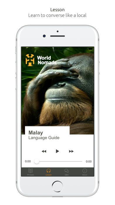 How to cancel & delete Malay Language Guide & Audio - World Nomads from iphone & ipad 3