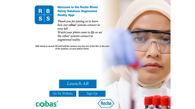 Roche Blood Safety Solutions AR App