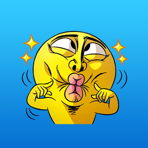 Mr.Powwaw Emoticon Stickers 6