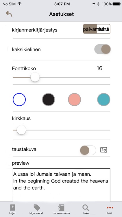Finnish World English Bible screenshot-4